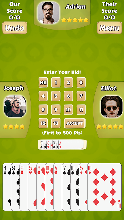 Schermata Spade Card Game 2