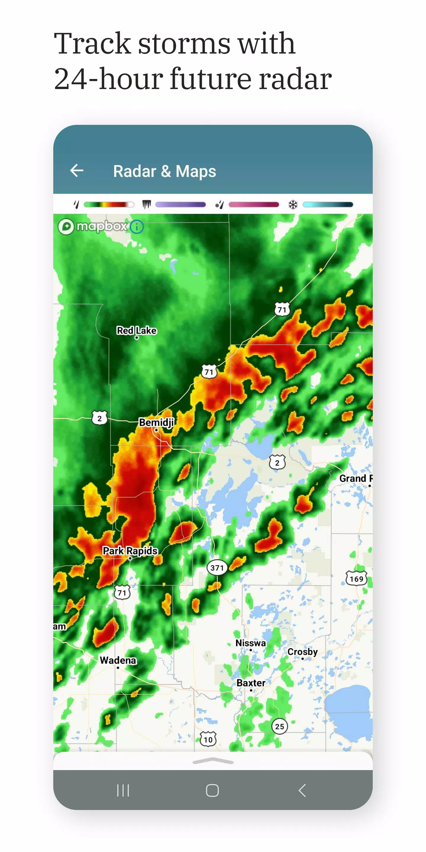 The Weather Channel ภาพหน้าจอ 2