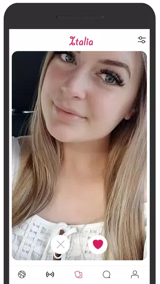 Italian Chat & Italy Dating Zrzut ekranu 0