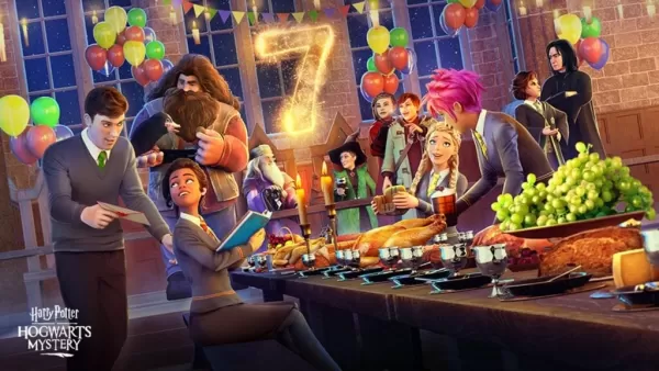 Harry Potter: Hogwarts Mystery Marks 7 Years with Event