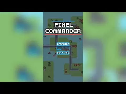 Pixel Commander mobile gameplay screenshot