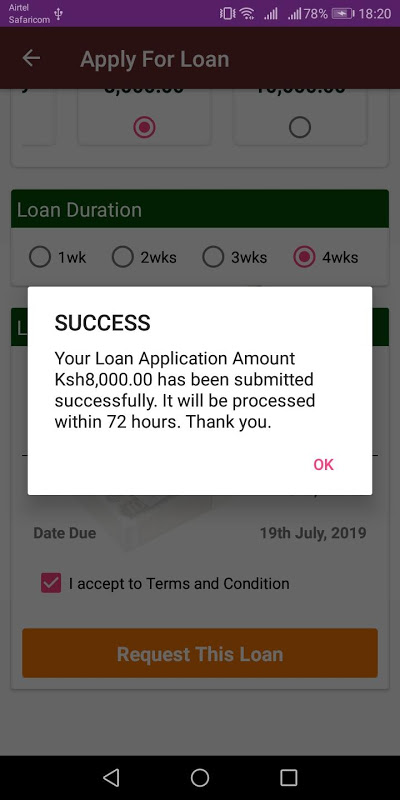 Loans Chap Chap Captura de pantalla 0