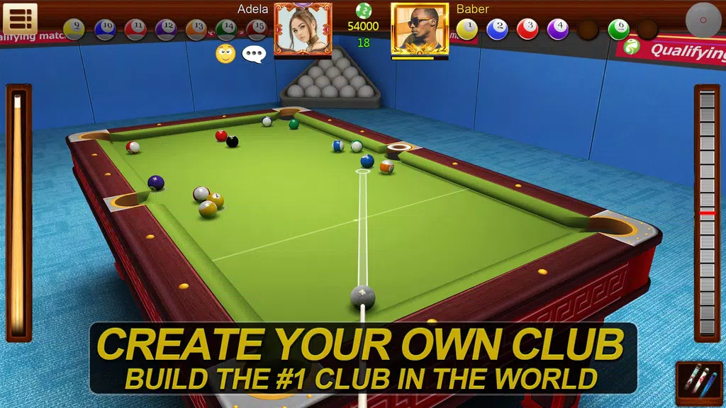 Real Pool 3D Online 8Ball Game ဖန်သားပြင်ဓာတ်ပုံ 1