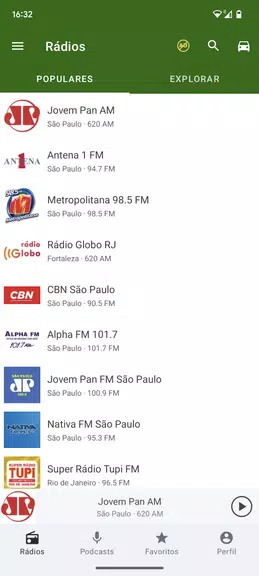 Rádio FM Brasil - FM Ao Vivo スクリーンショット 0