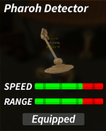 Pharaoh Detector stats