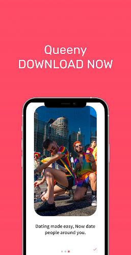 Queeny - Near by Gay dating應用截圖第0張