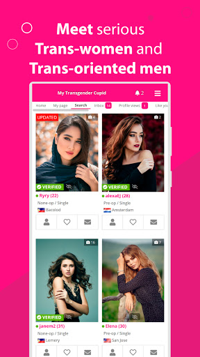 Transgender / TS dating app 스크린샷 2