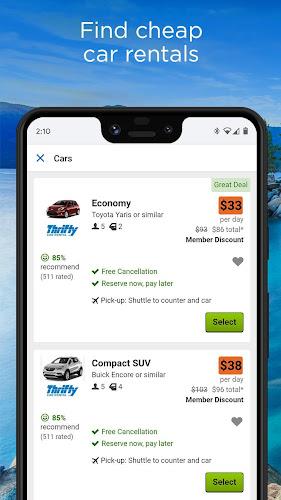 Travelocity Hotels & Flights應用截圖第3張