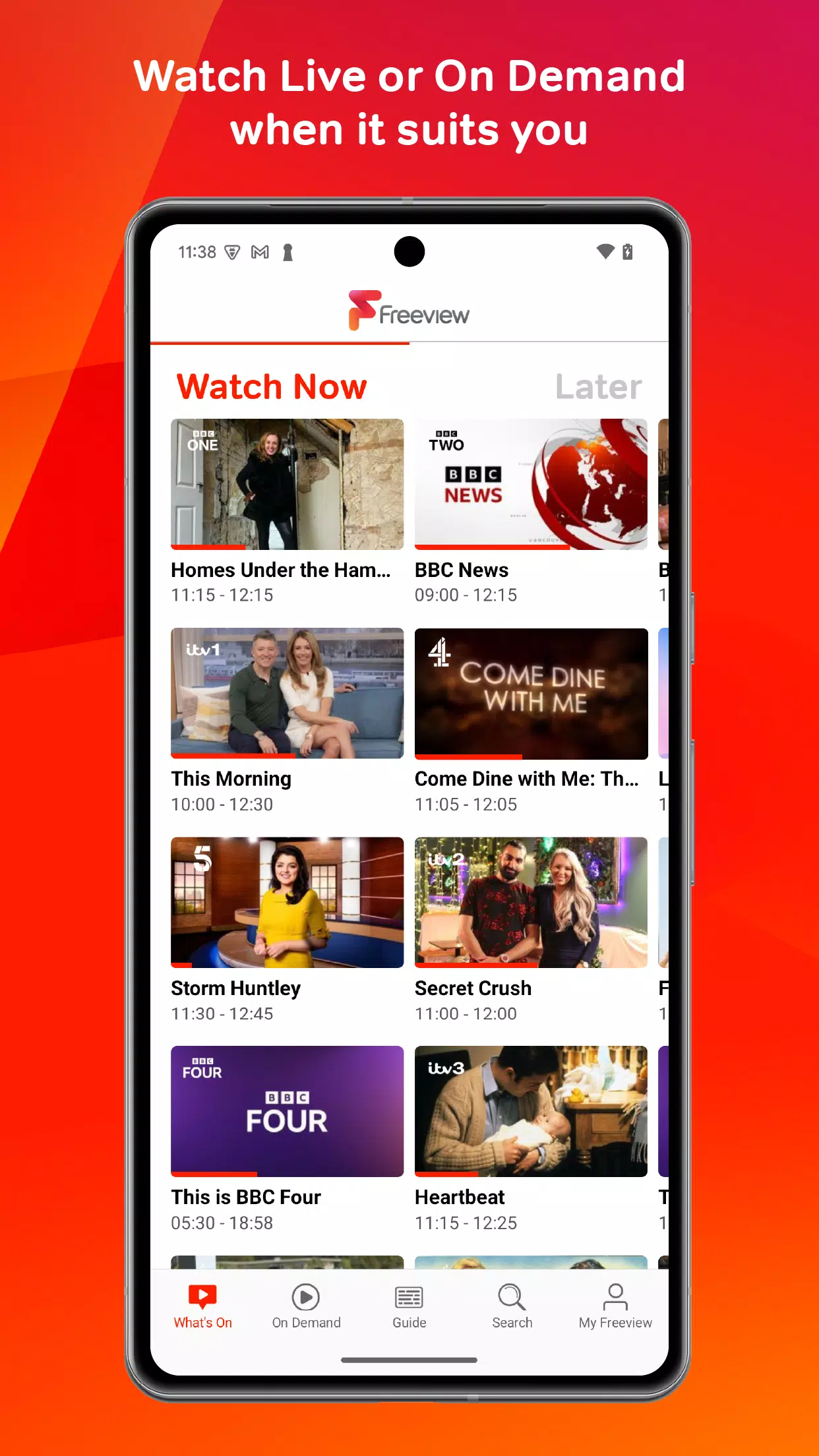 Freeview Ảnh chụp màn hình 0