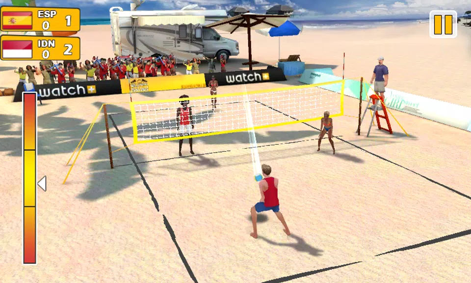 Schermata Beach Volleyball 3D 1