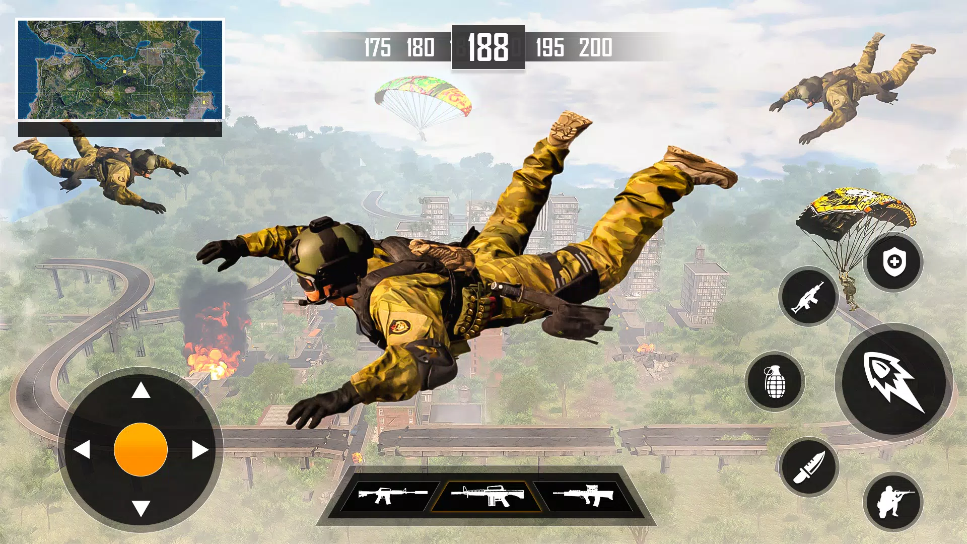 FPS Commando Mission- War Game ภาพหน้าจอ 0