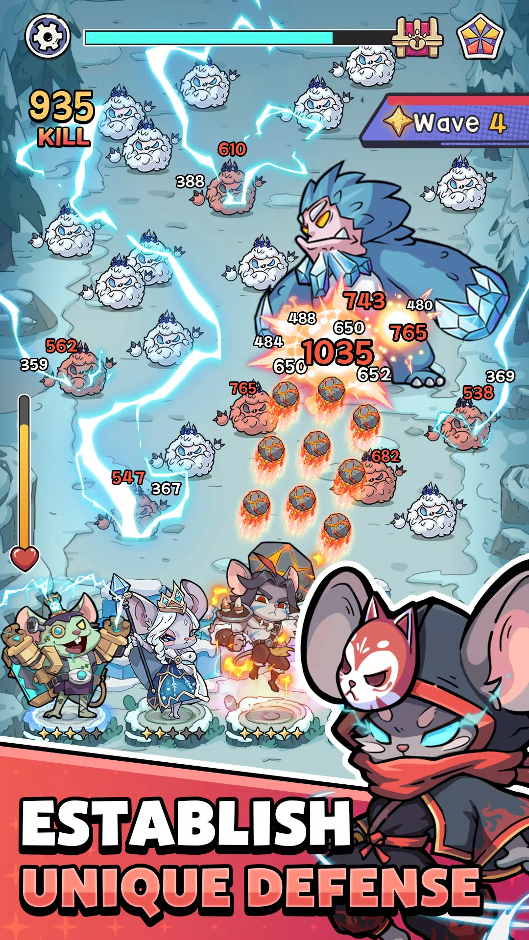 Mouse Rush Capture d'écran 0