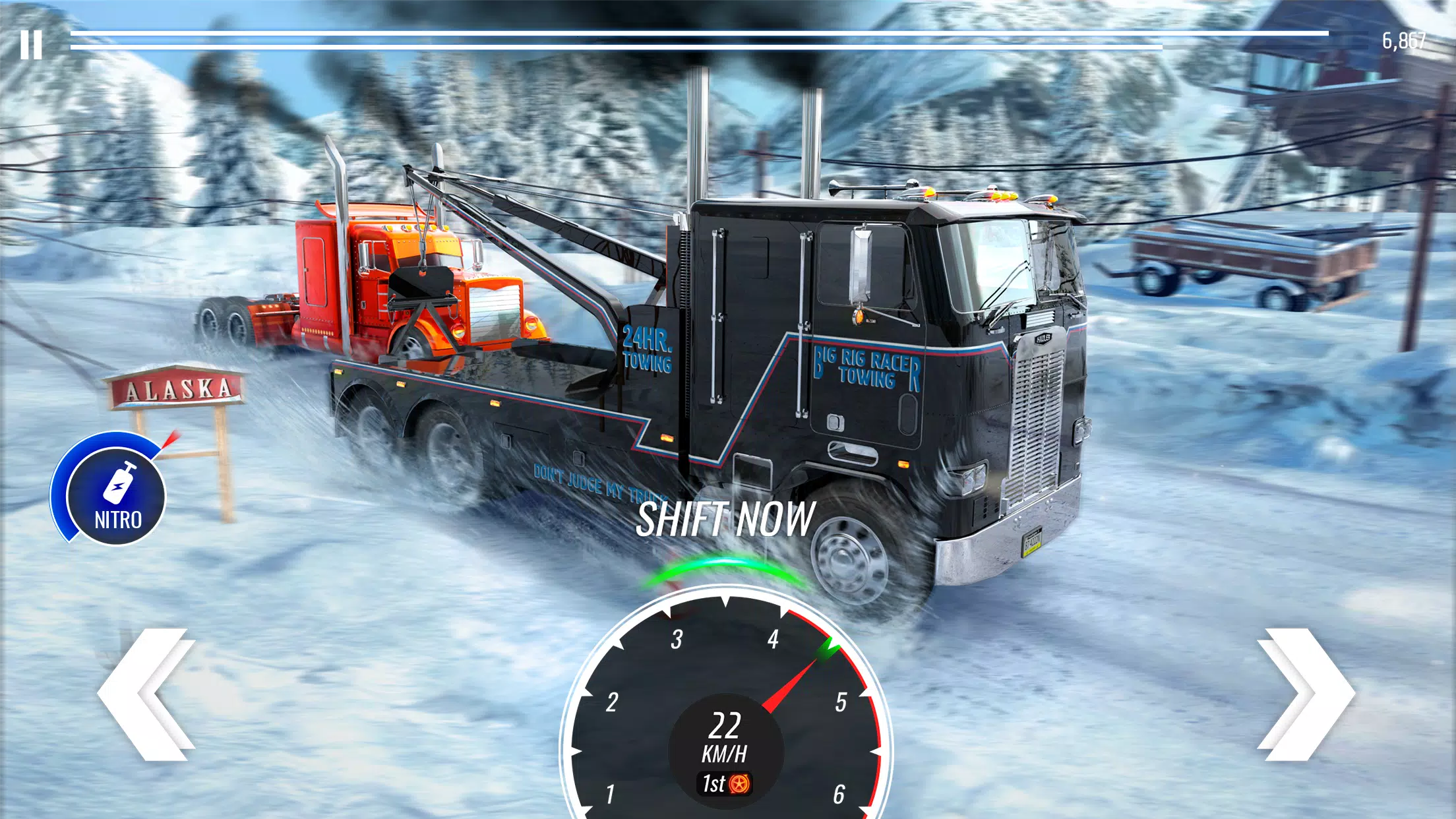 Big Rig Racing: Drag racing スクリーンショット 1