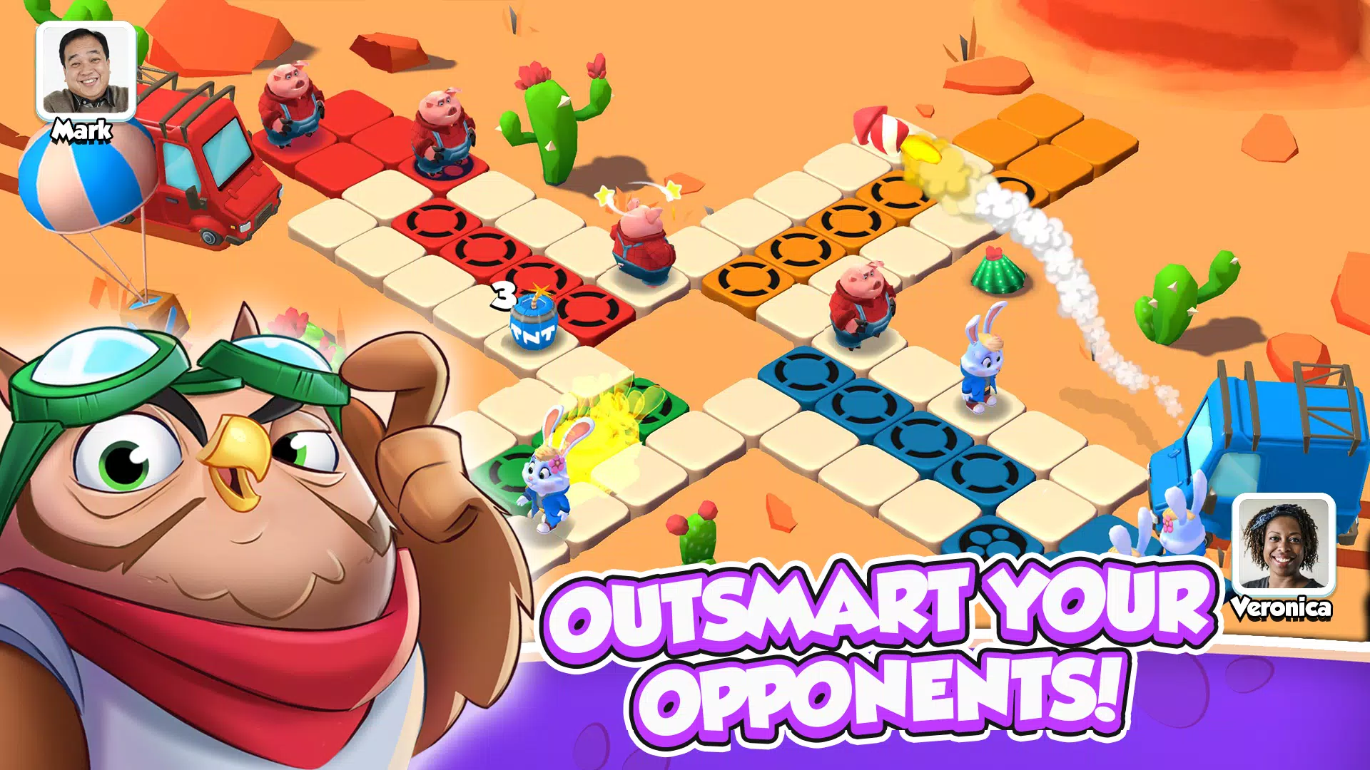 Ludo: Animal Heroes ภาพหน้าจอ 2