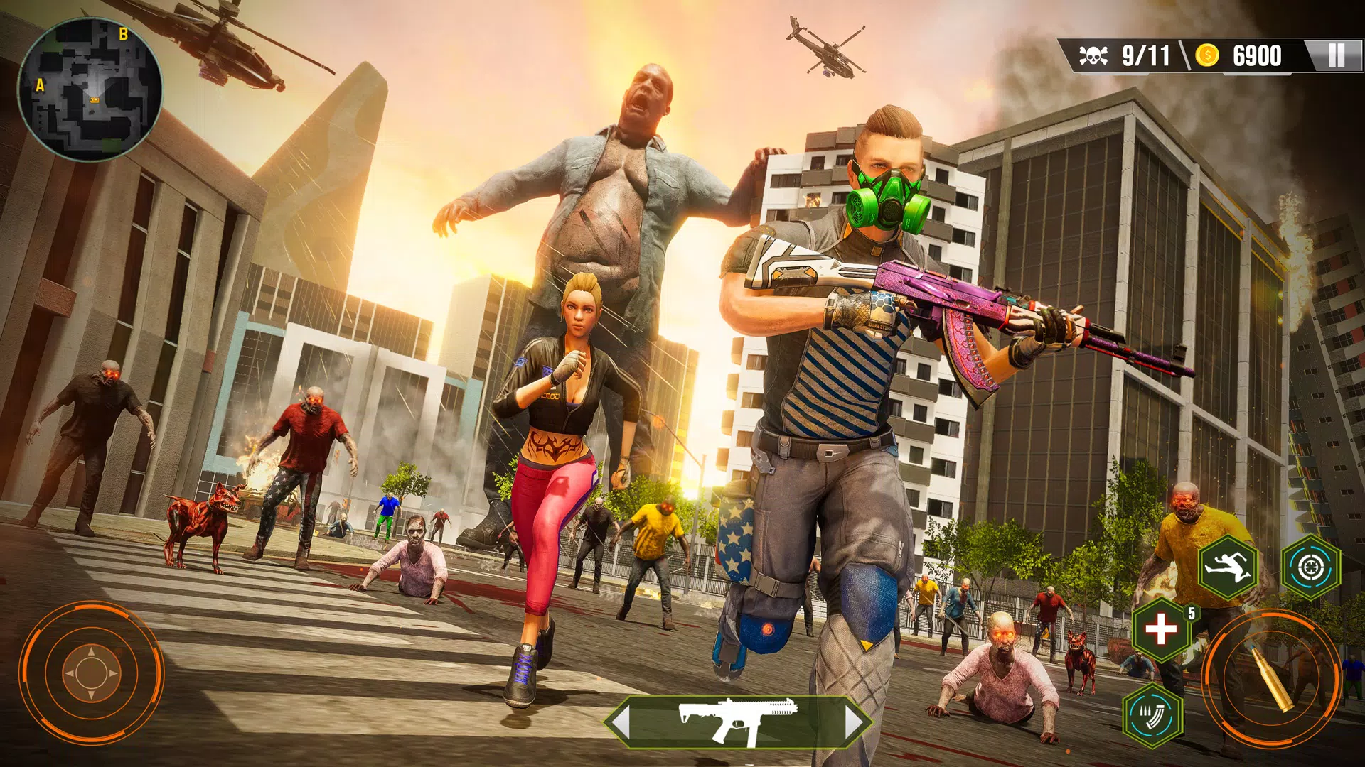 Dead Zombie Gun Shooter Games Captura de pantalla 0