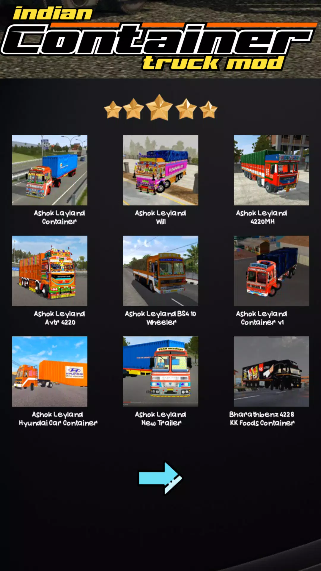 Indian Container Truck Mod應用截圖第1張
