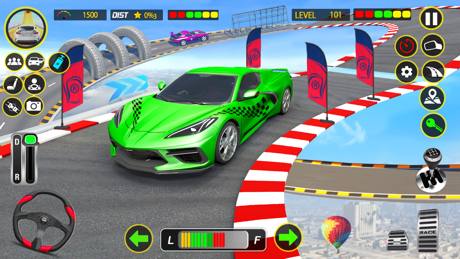 Ramp Car Stunts GT Car Game應用截圖第2張