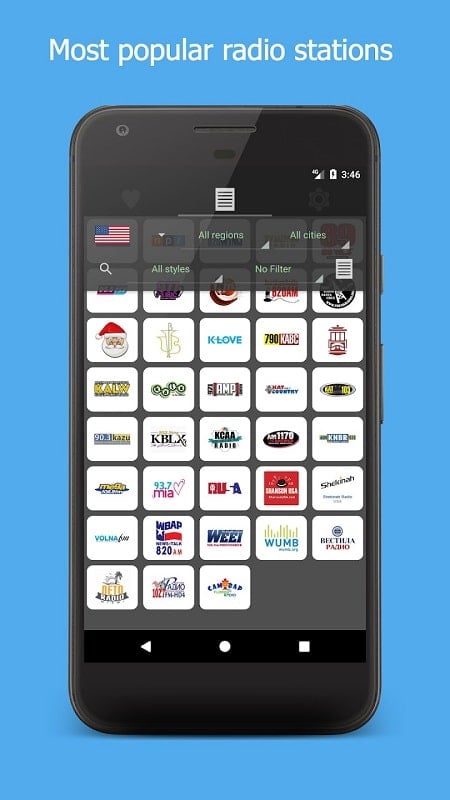 RadioNet Radio Online スクリーンショット 1
