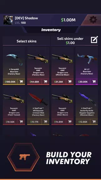 Case Battle: Skins Simulator 스크린샷 1