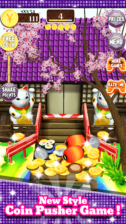 Coin Japan Pusher Fever Mania應用截圖第0張