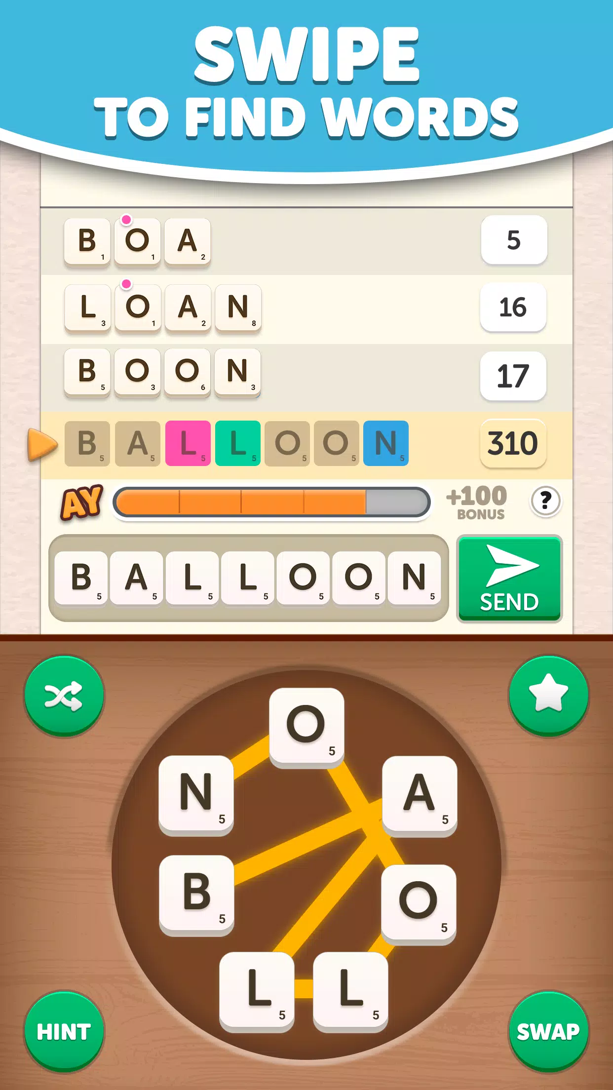 Anagram Yatzy應用截圖第3張