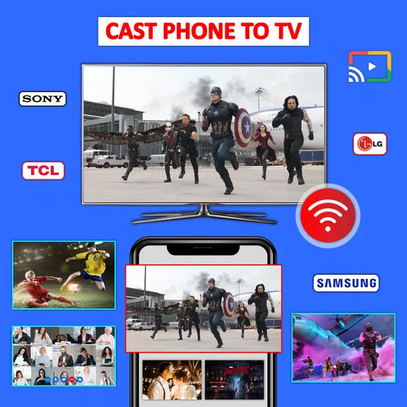 Cast Phone to TV, Chromecast應用截圖第0張