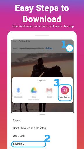 Video Downloader For Insta - IG Stories, Reels Captura de tela 1