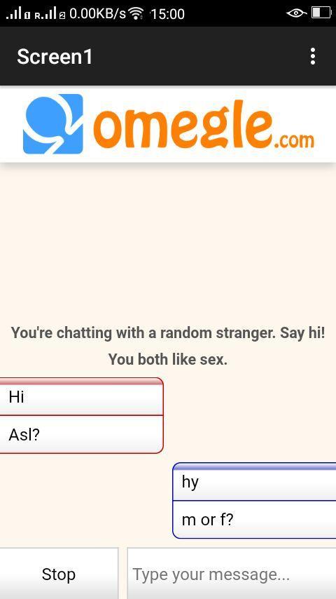 Schermata Omegle Chat - Talk to Strangers 2