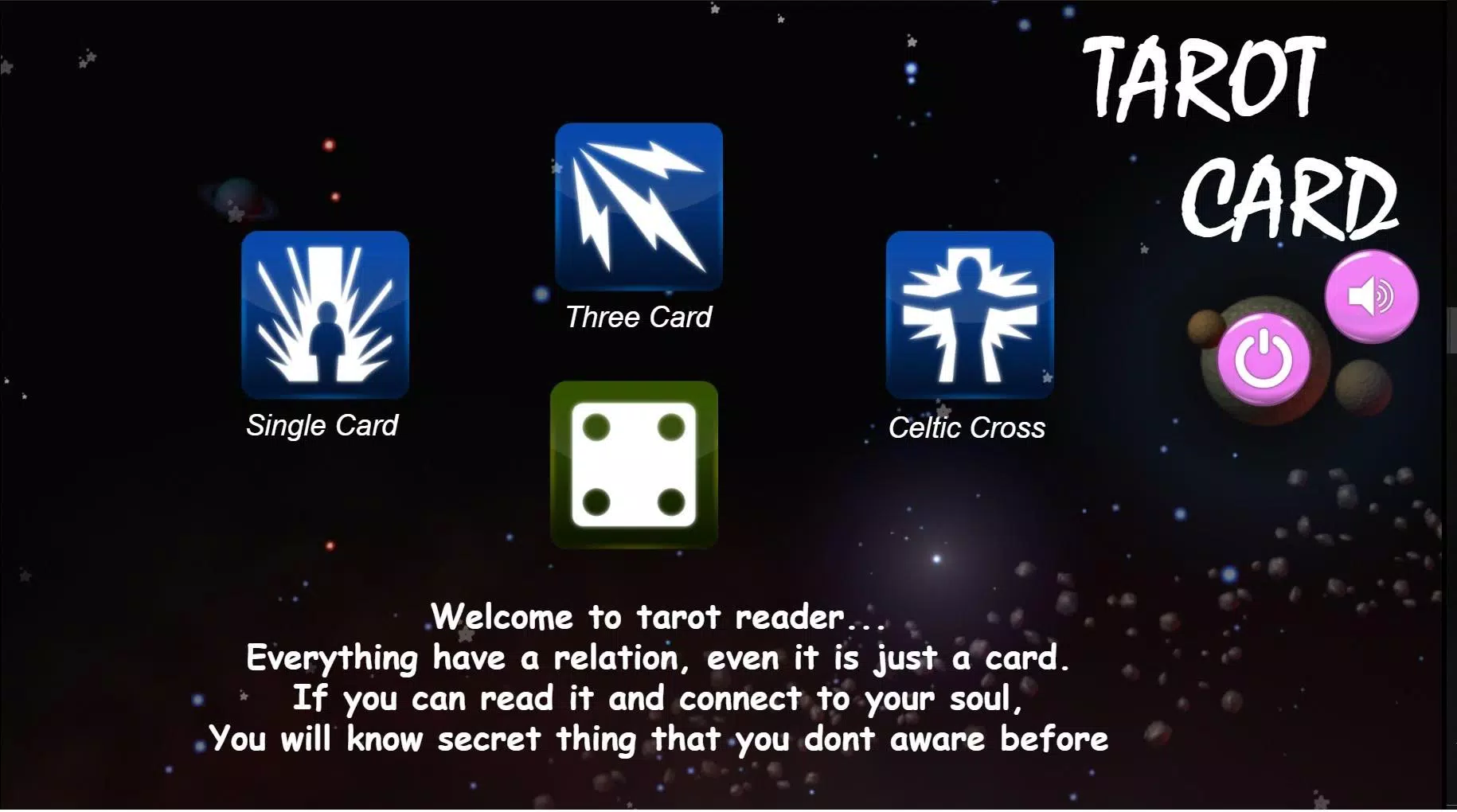 Schermata Tarot Ramal 2