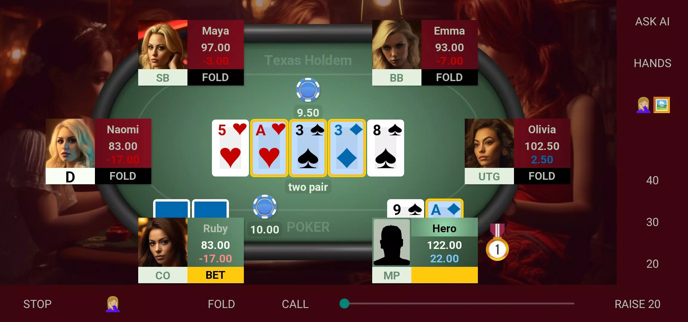 Strip Poker ဖန်သားပြင်ဓာတ်ပုံ 3