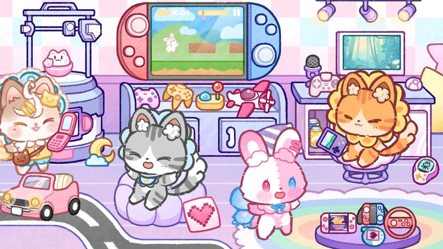 Lovely Cat World : Avatar Life Скриншот 1