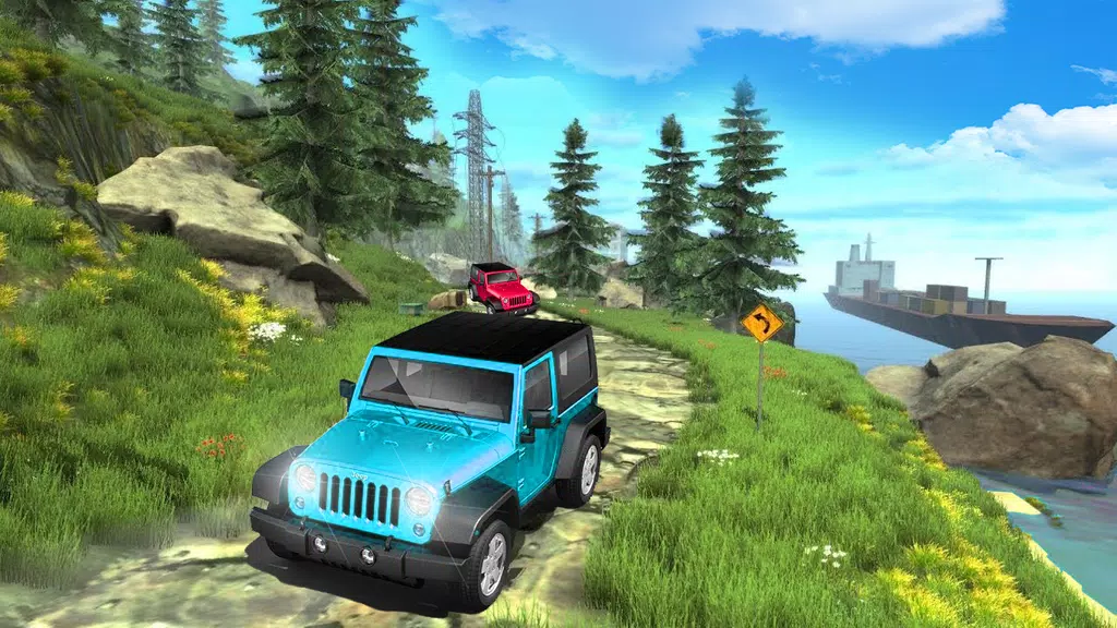 4X4 Offroad SUV Driving Games Captura de pantalla 2
