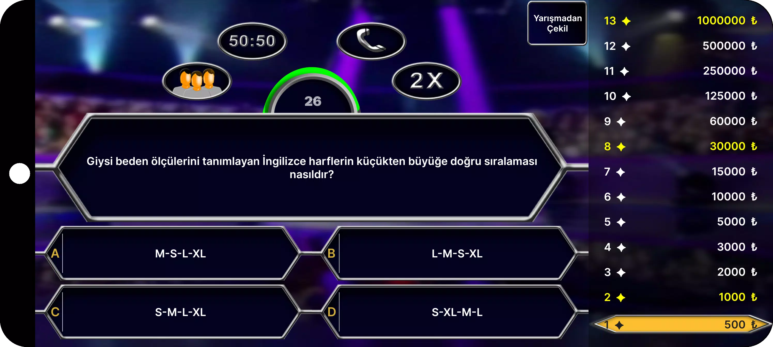 Milyoner Bilgi Yarışması Tangkapan skrin 1