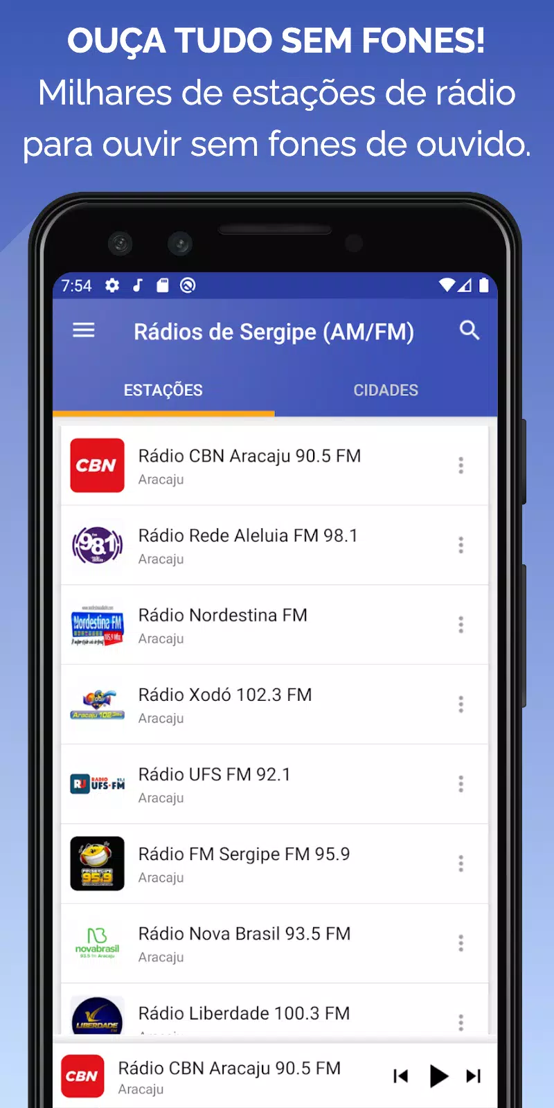Rádios de Sergipe (AM/FM) ဖန်သားပြင်ဓာတ်ပုံ 0