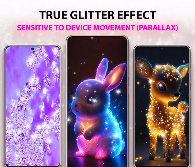 Glitter Live Wallpaper ภาพหน้าจอ 0