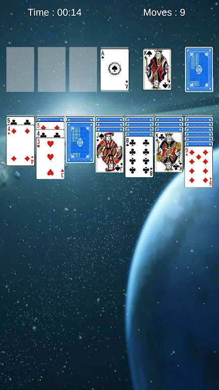 Solitaire Space Captura de pantalla 1