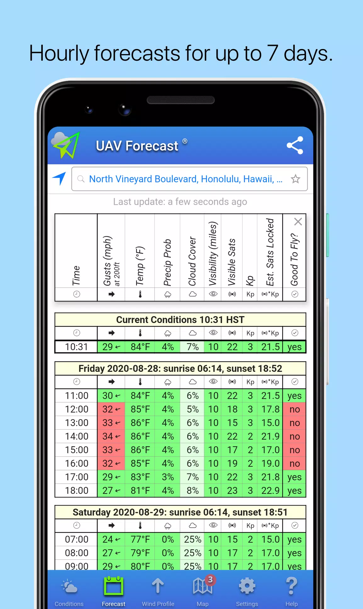 UAV Forecast应用截图第1张
