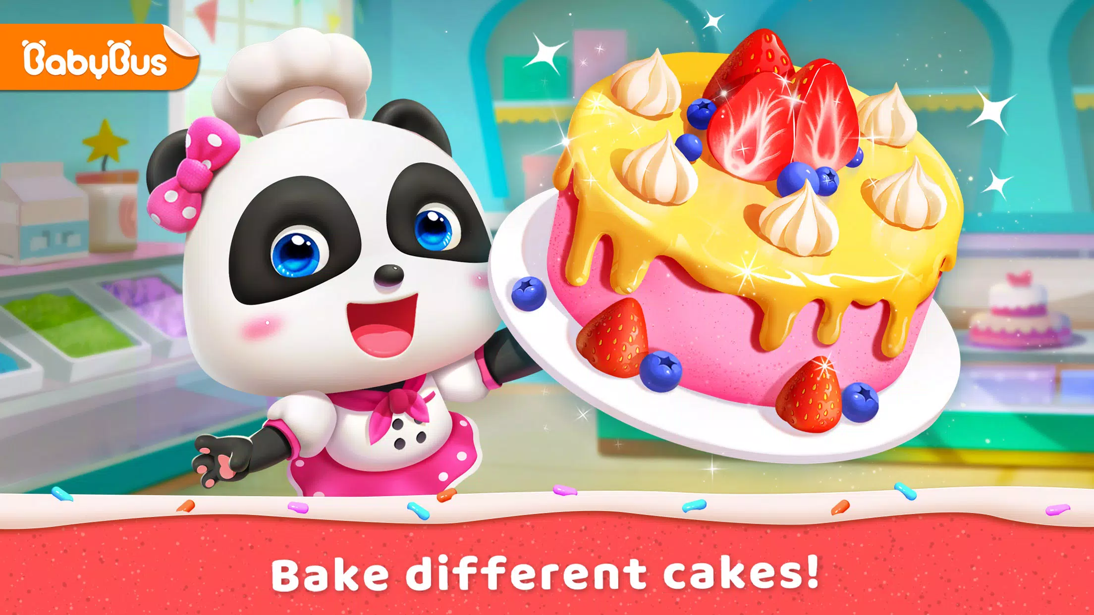 Little Panda's Cake Shop Zrzut ekranu 0