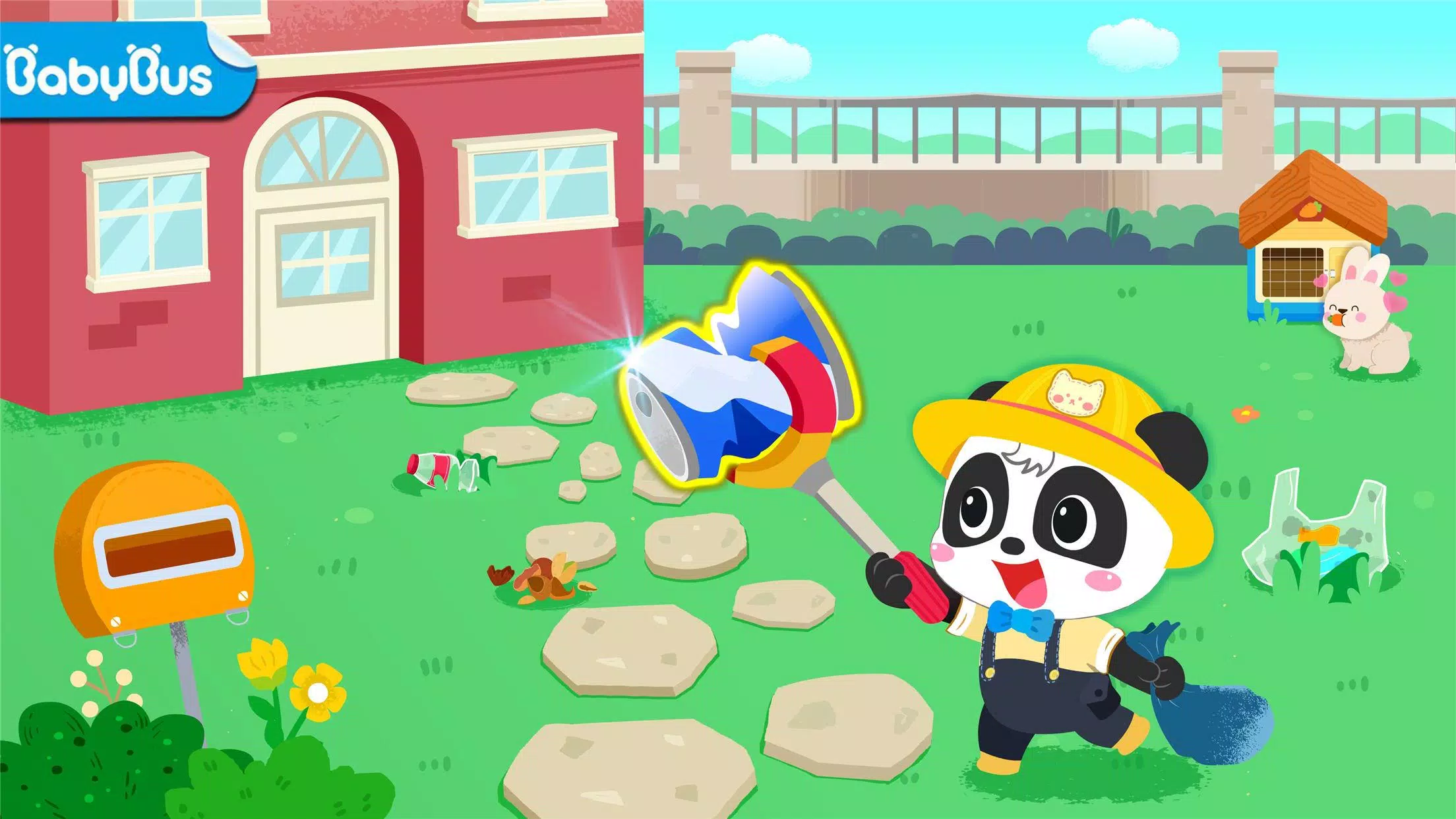 Schermata Baby Panda's Life: Cleanup 0