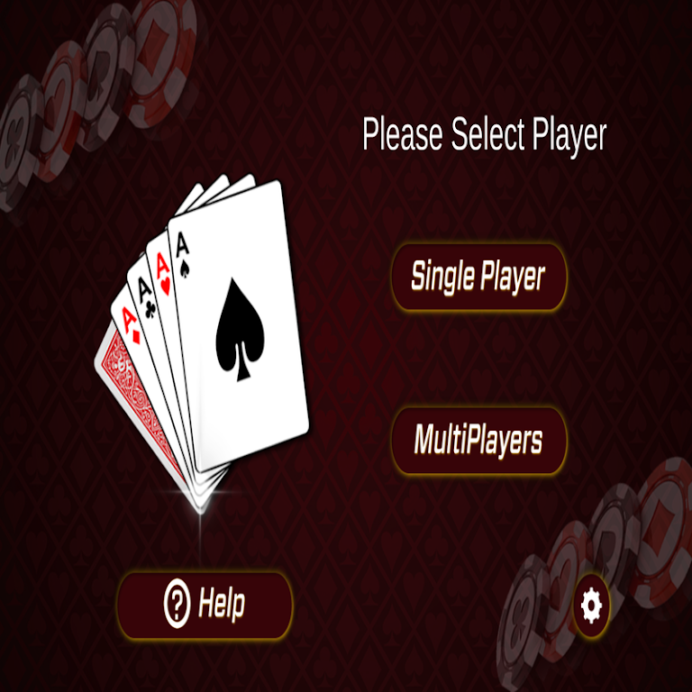 Blackjack War Tangkapan skrin 1