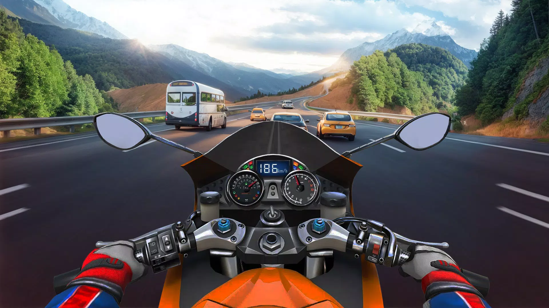 Moto racing Master game スクリーンショット 2