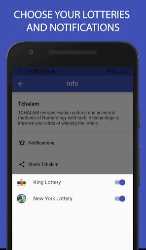 TCHALAM: Lottery with Haitian Spiritual Numbers应用截图第0张