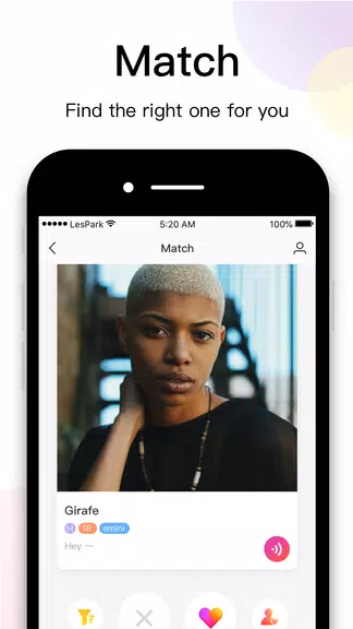 LesPark：Lesbian Chat & Dating Скриншот 0
