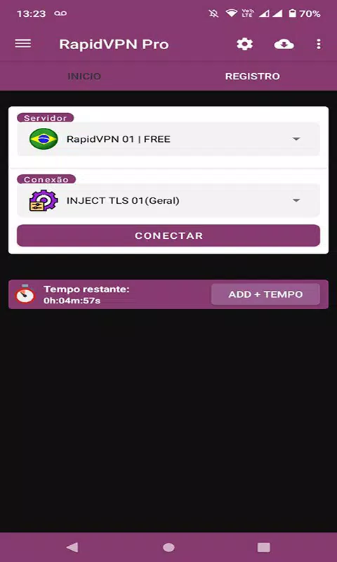RapidVPN PRO स्क्रीनशॉट 0
