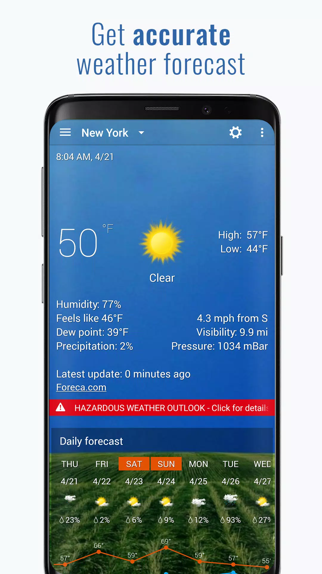 Digital Clock & World Weather ภาพหน้าจอ 1