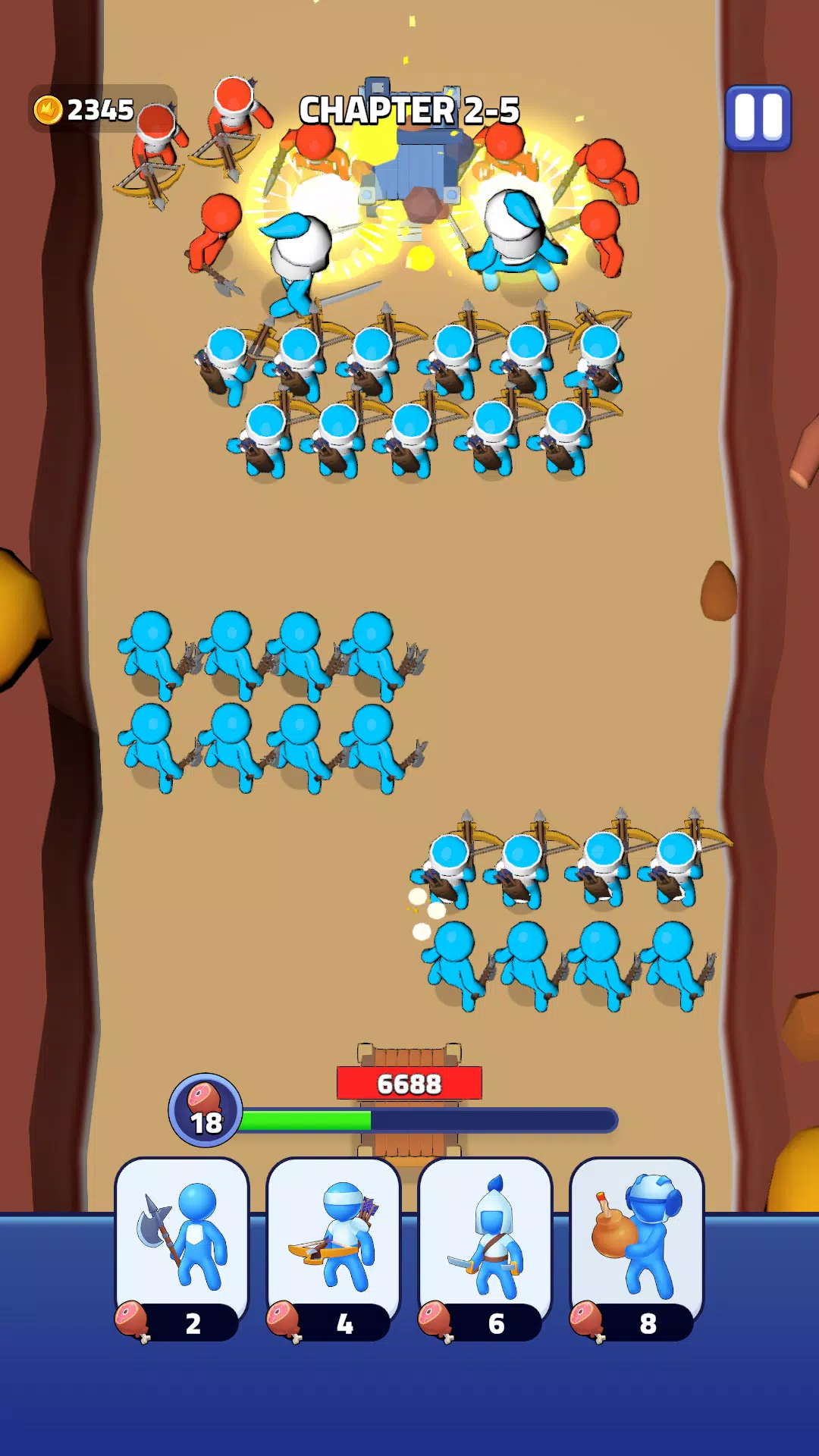 Warrior Clash Zrzut ekranu 2