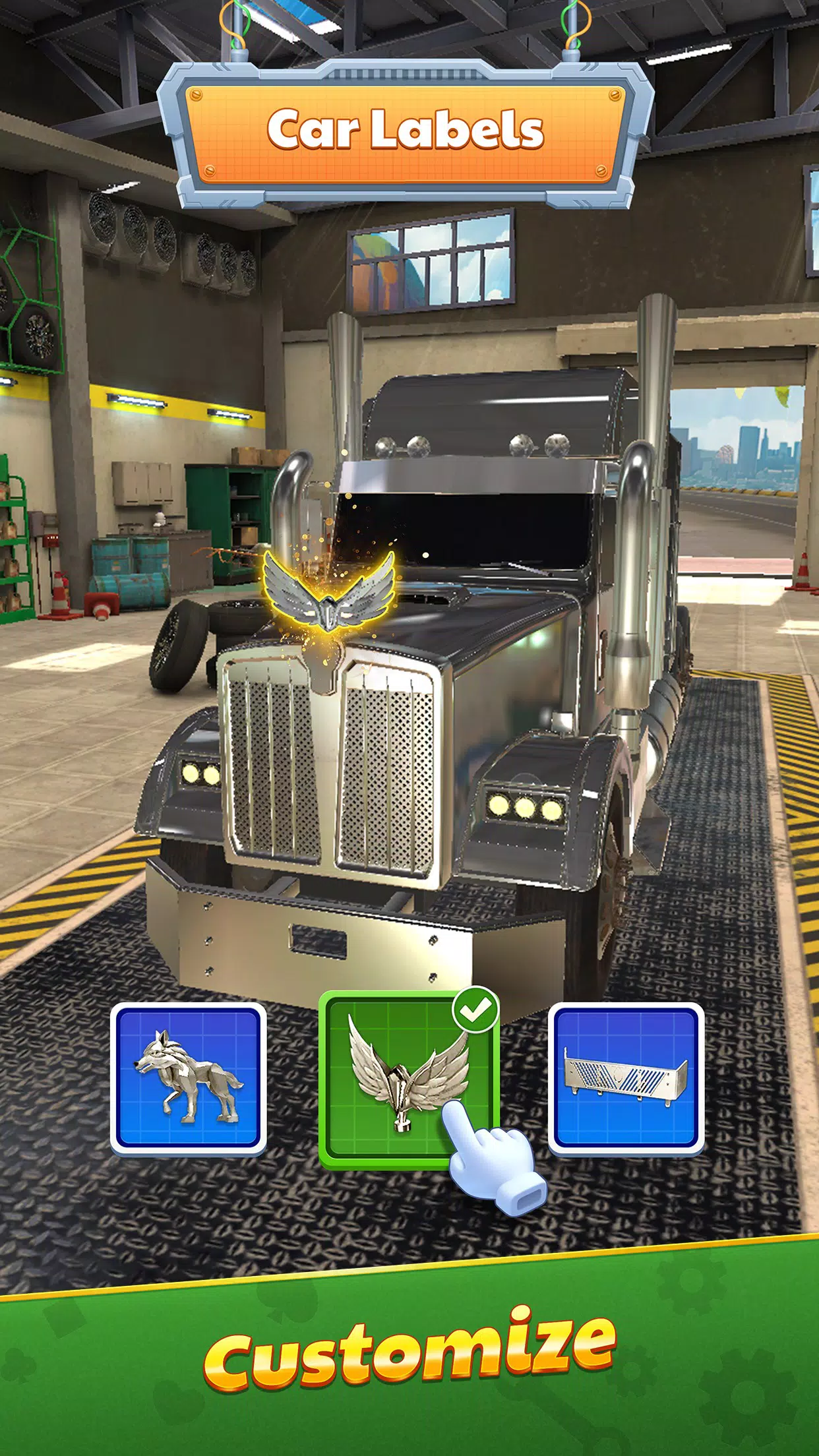 Solitaire Truck ภาพหน้าจอ 2
