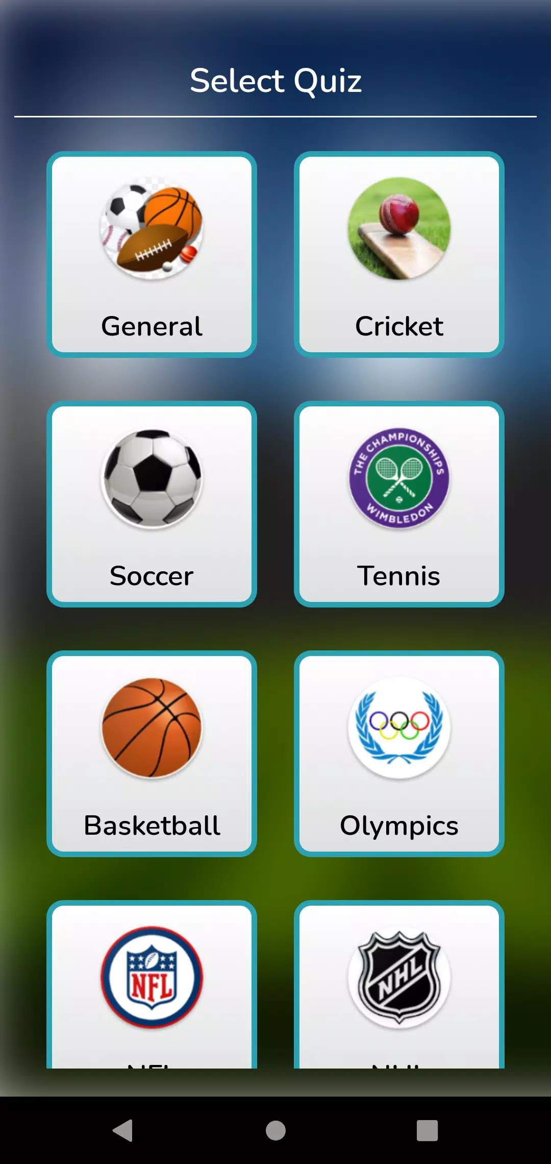 World Sports Quiz應用截圖第1張