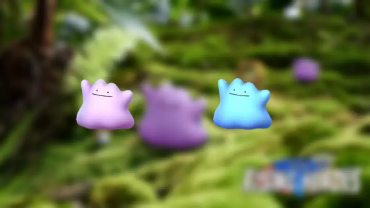 Pokemon의 Shiny Ditto는 일반 스프라이트와 함께 Go입니다