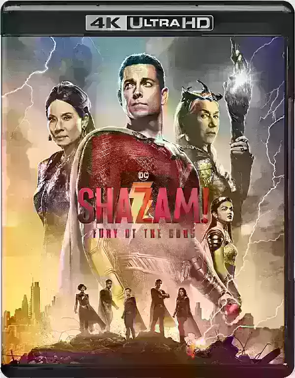 Shazam！众神4k的愤怒